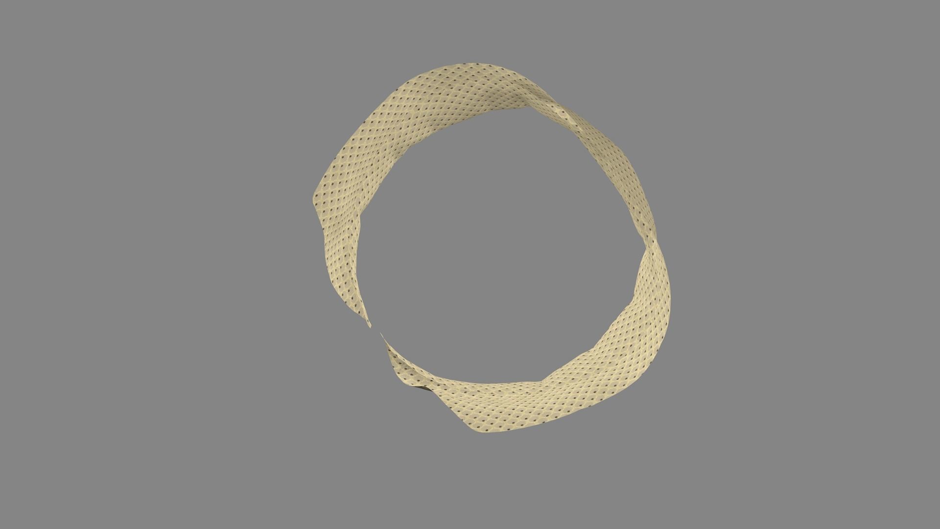 Dress collars scarves and necklaces decorated 3d models 3D model_2