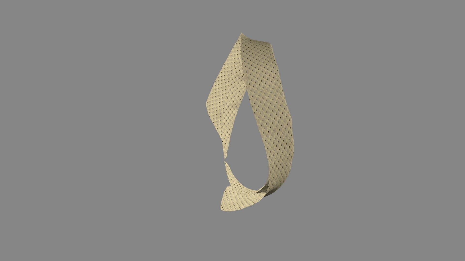 Dress collars scarves and necklaces decorated 3d models 3D model_4