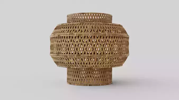 Colonial Bamboo Lamp