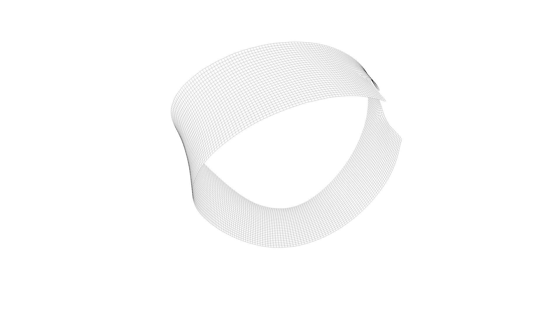 Dress collars scarves and necklaces decorated 3d models 3D model_1