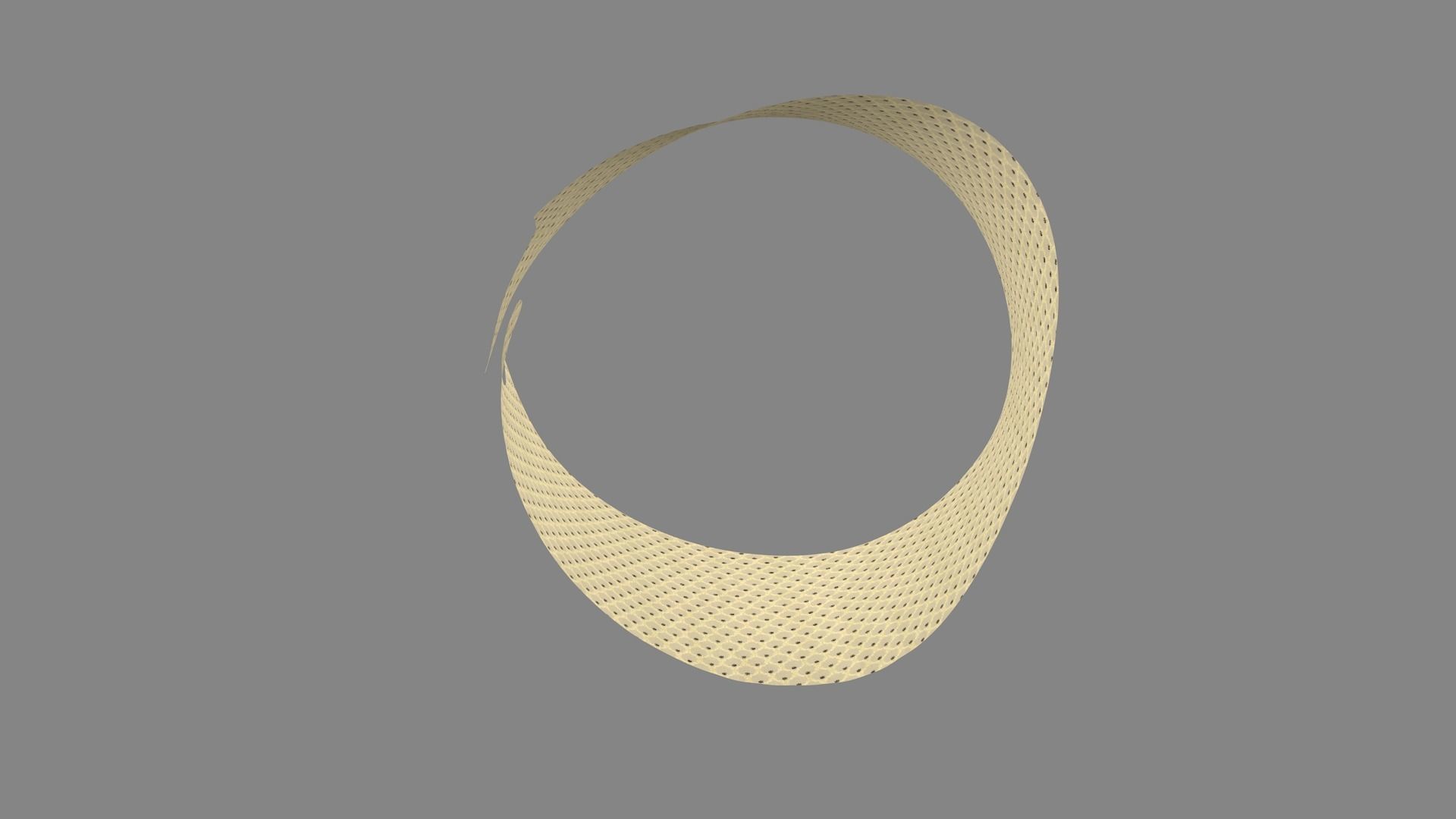 Dress collars scarves and necklaces decorated 3d models 3D model_4