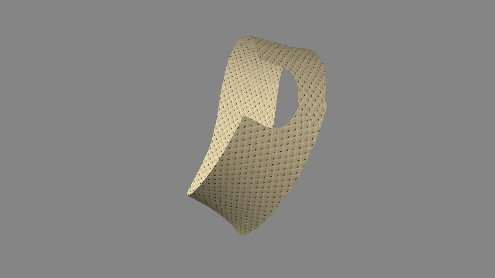 Dress collars scarves and necklaces decorated 3d models 3D model_3