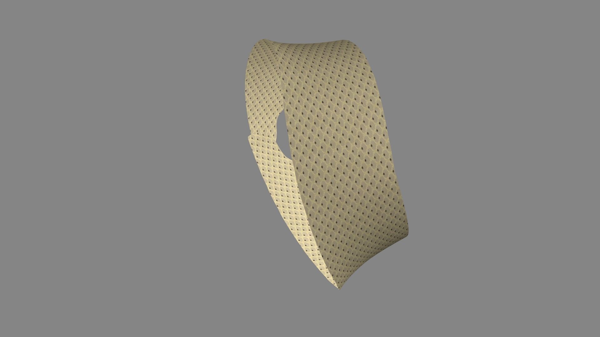 Dress collars scarves and necklaces decorated 3d models 3D model_2