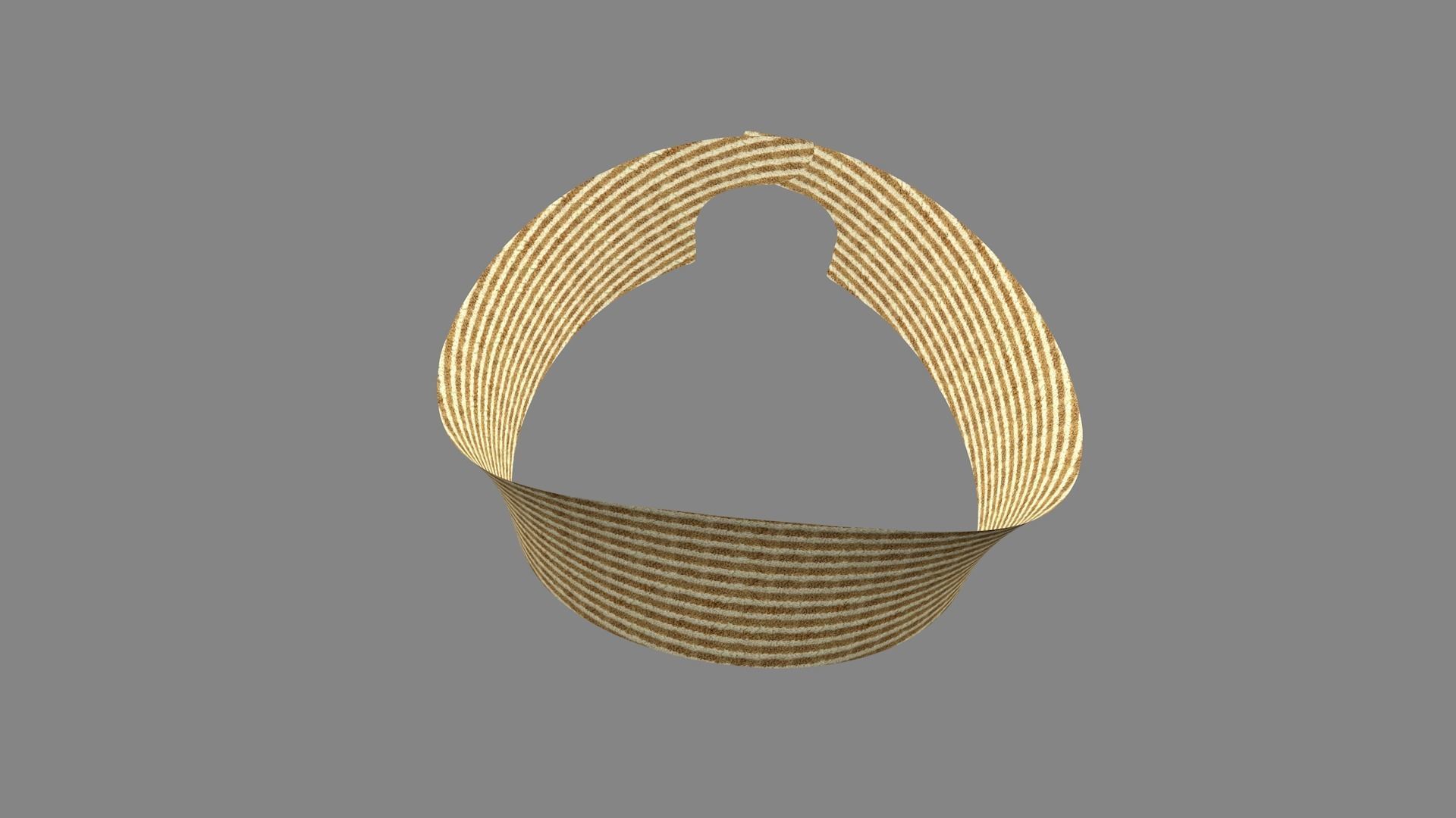 Dress collars scarves and necklaces decorated 3d models 3D model_6