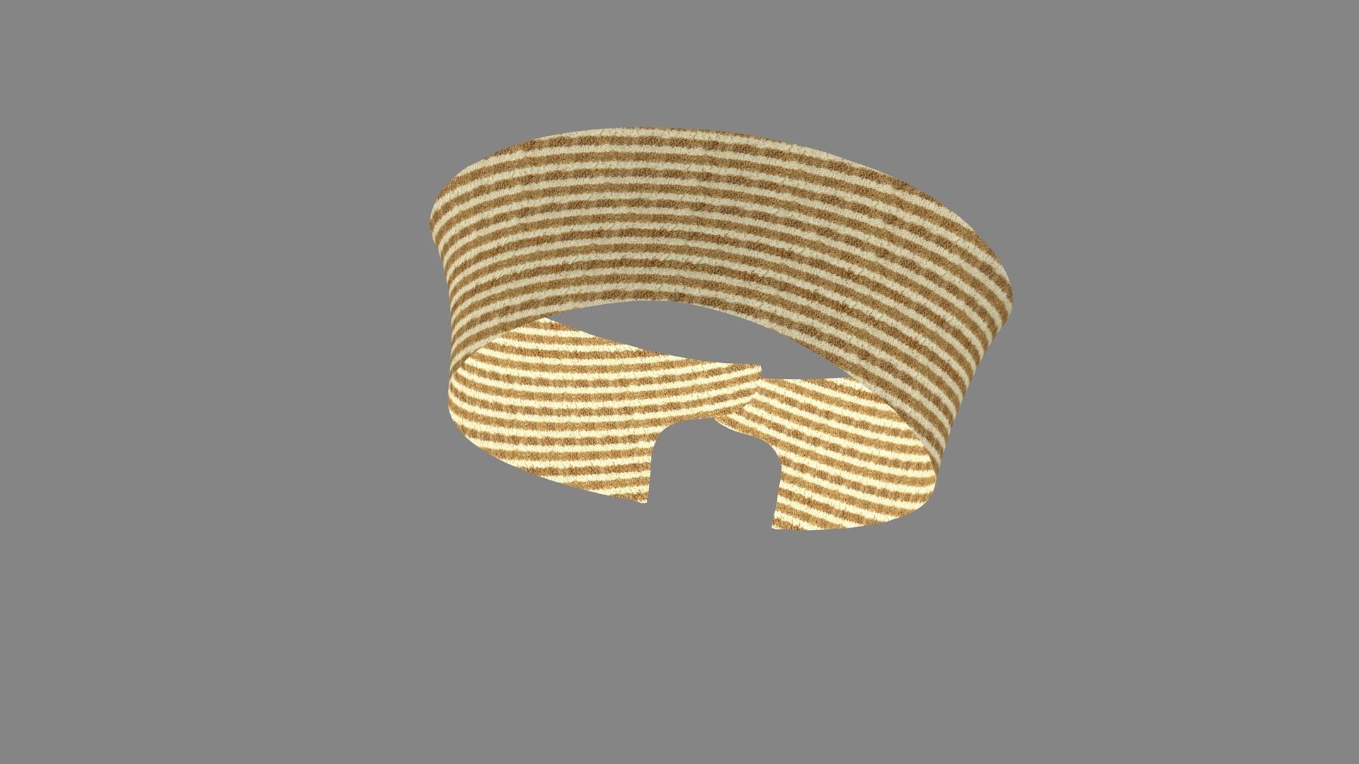 Dress collars scarves and necklaces decorated 3d models 3D model_5