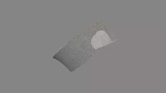 Dress collars scarves and necklaces decorated 3d models