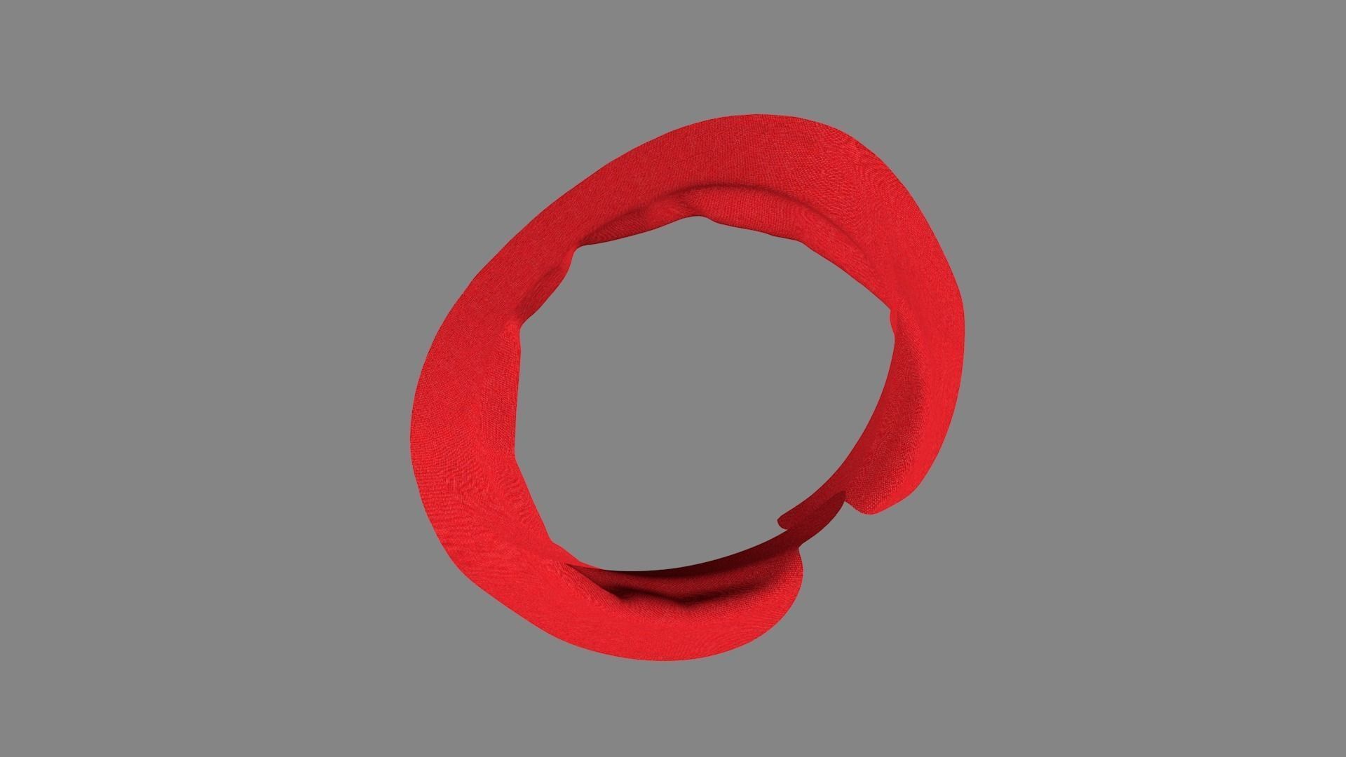 Dress collars scarves and necklaces decorated 3d models 3D model_6