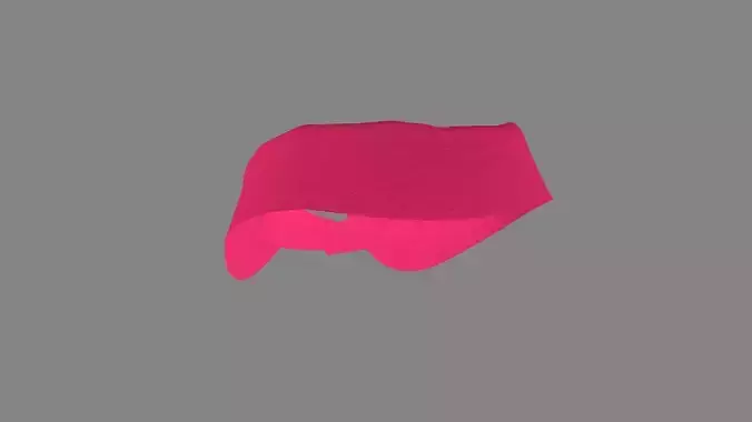 Dress collars scarves and necklaces decorated 3d models