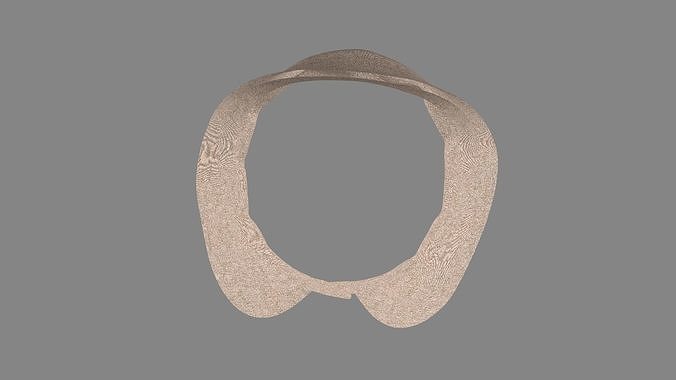 Dress collars scarves and necklaces decorated 3d models 3D model
