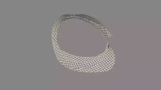 Dress collars scarves and necklaces decorated 3d models