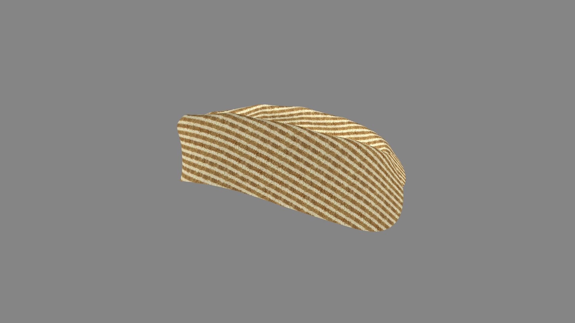 Dress collars scarves and necklaces decorated 3d models 3D model_4