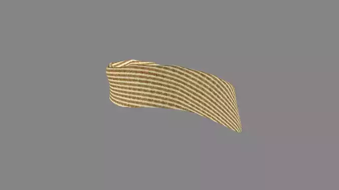 Dress collars scarves and necklaces decorated 3d models