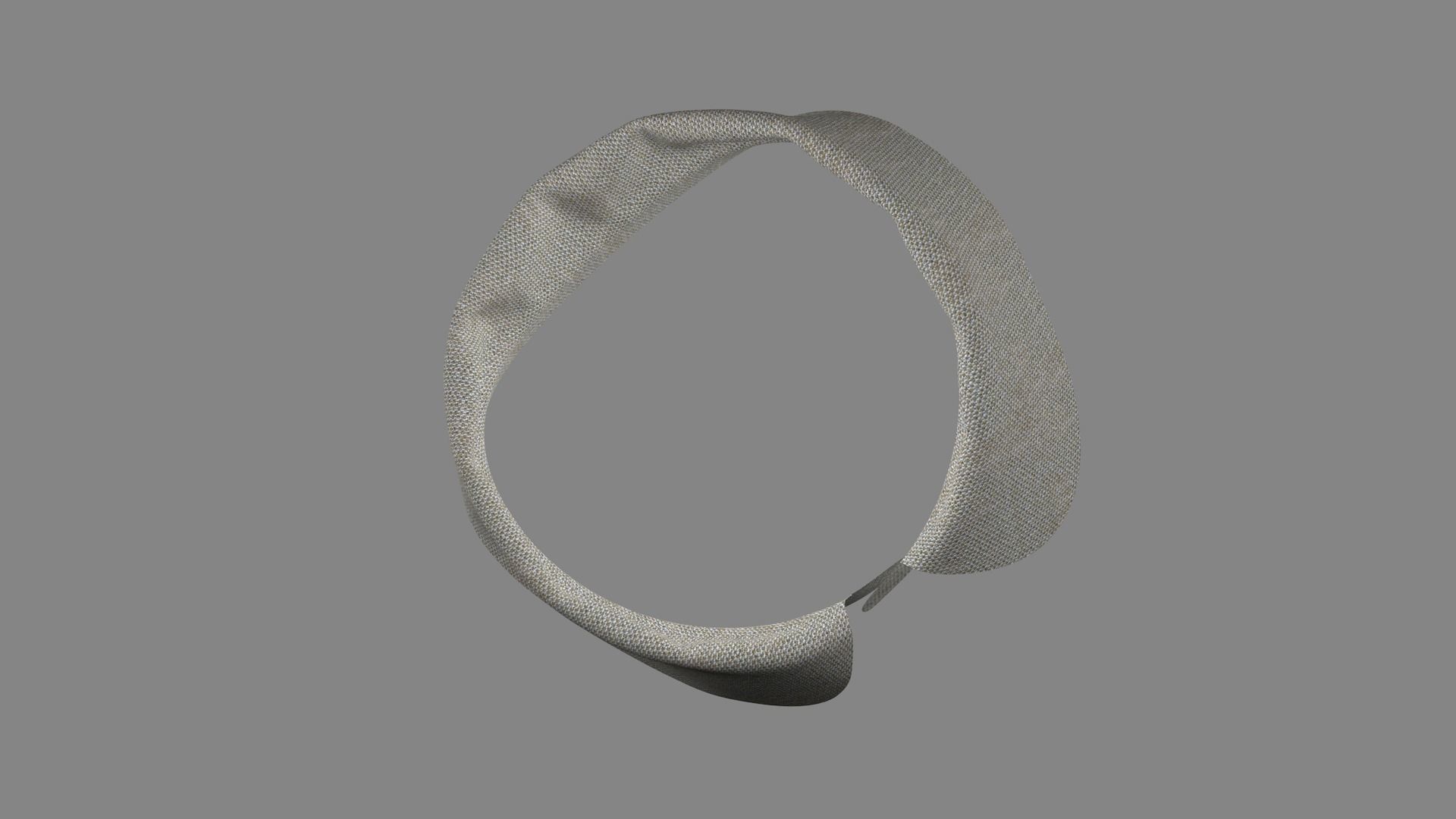 Dress collars scarves and necklaces decorated 3d models 3D model_3