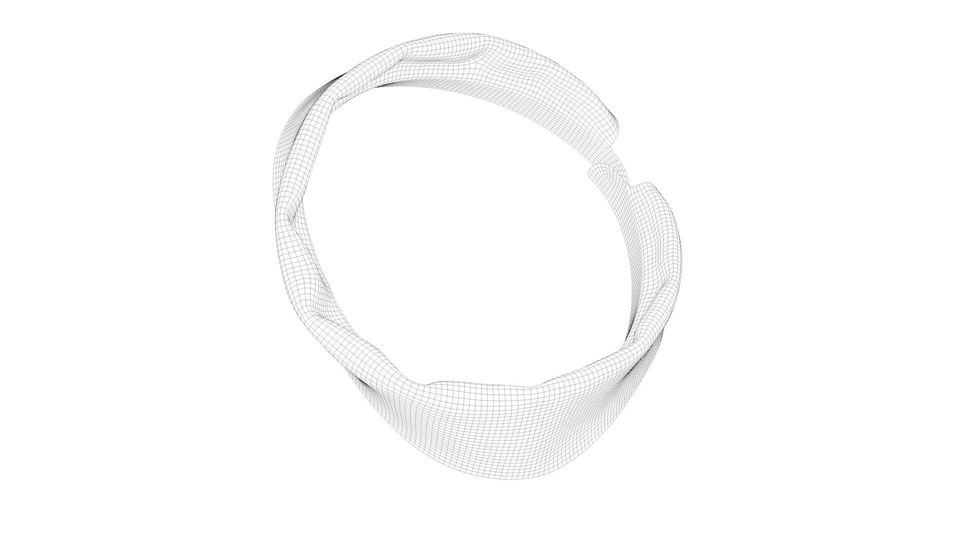 Dress collars scarves and necklaces decorated 3d models 3D model_1