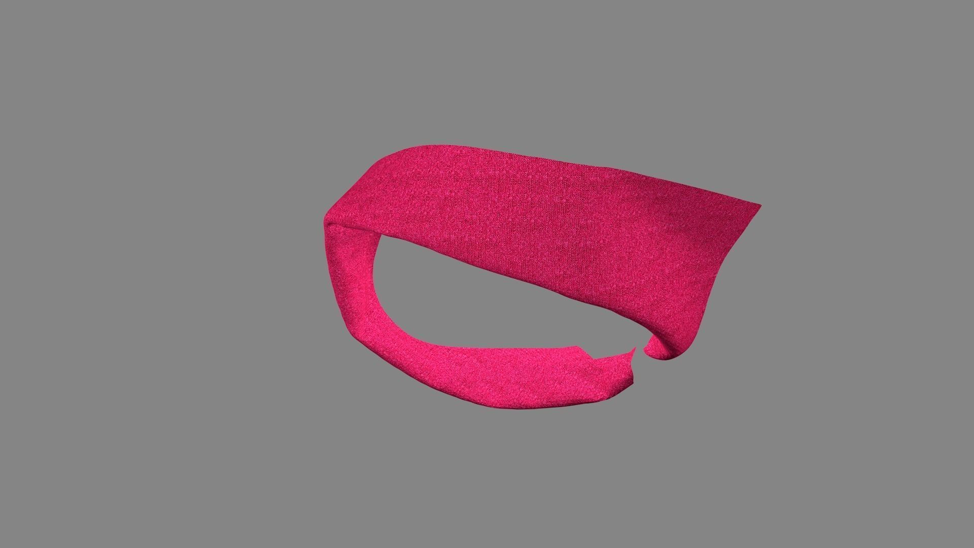 Dress collars scarves and necklaces decorated 3d models 3D model_2