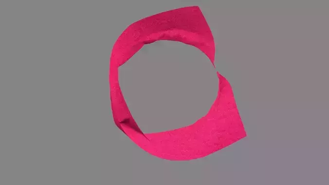 Dress collars scarves and necklaces decorated 3d models