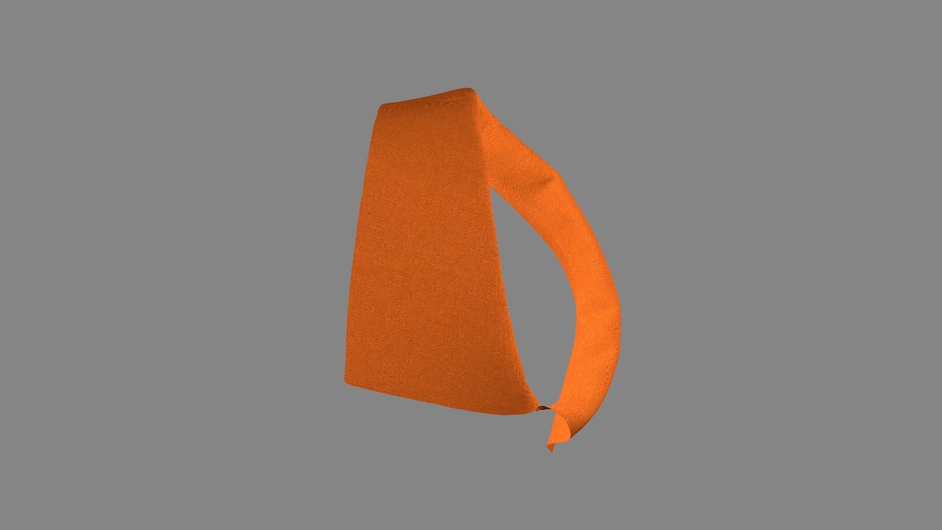 Dress collars scarves and necklaces decorated 3d models 3D model_3