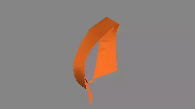 Dress collars scarves and necklaces decorated 3d models