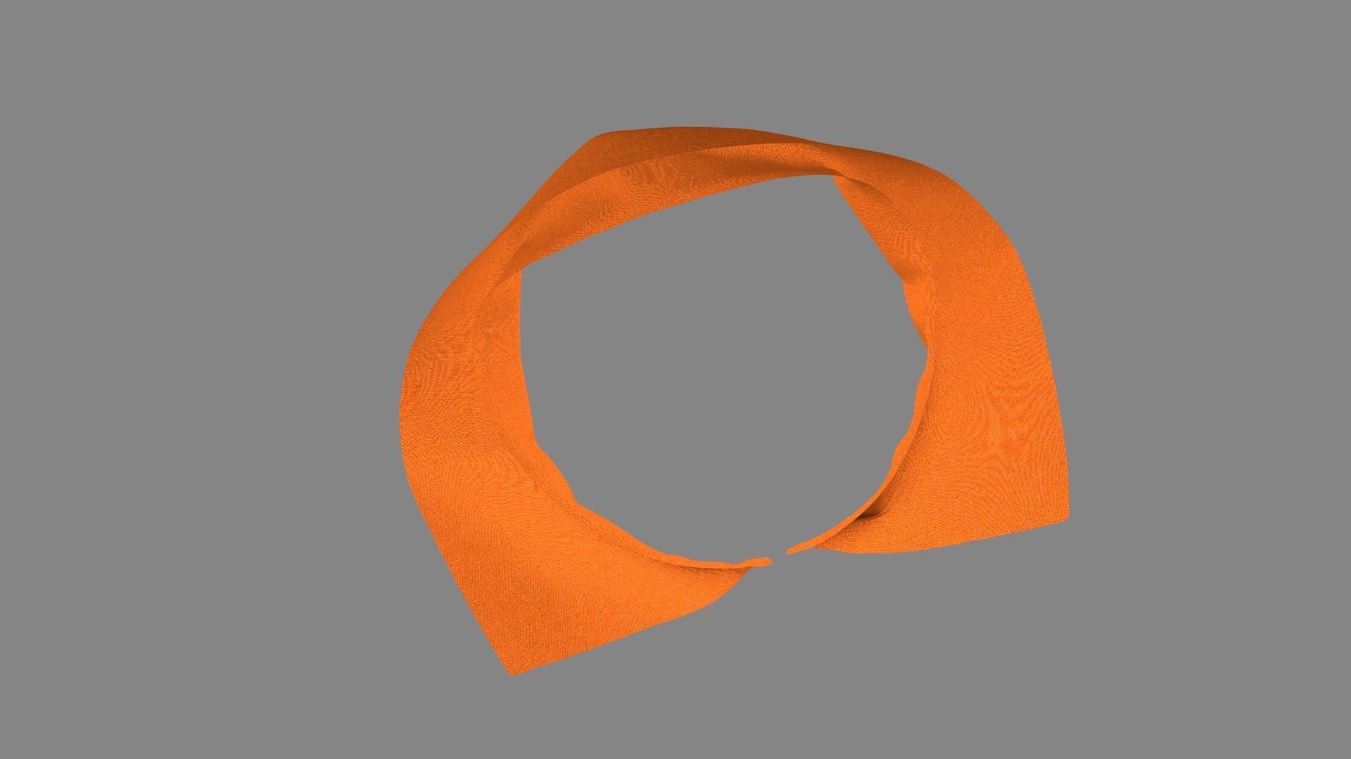 Dress collars scarves and necklaces decorated 3d models 3D model_2