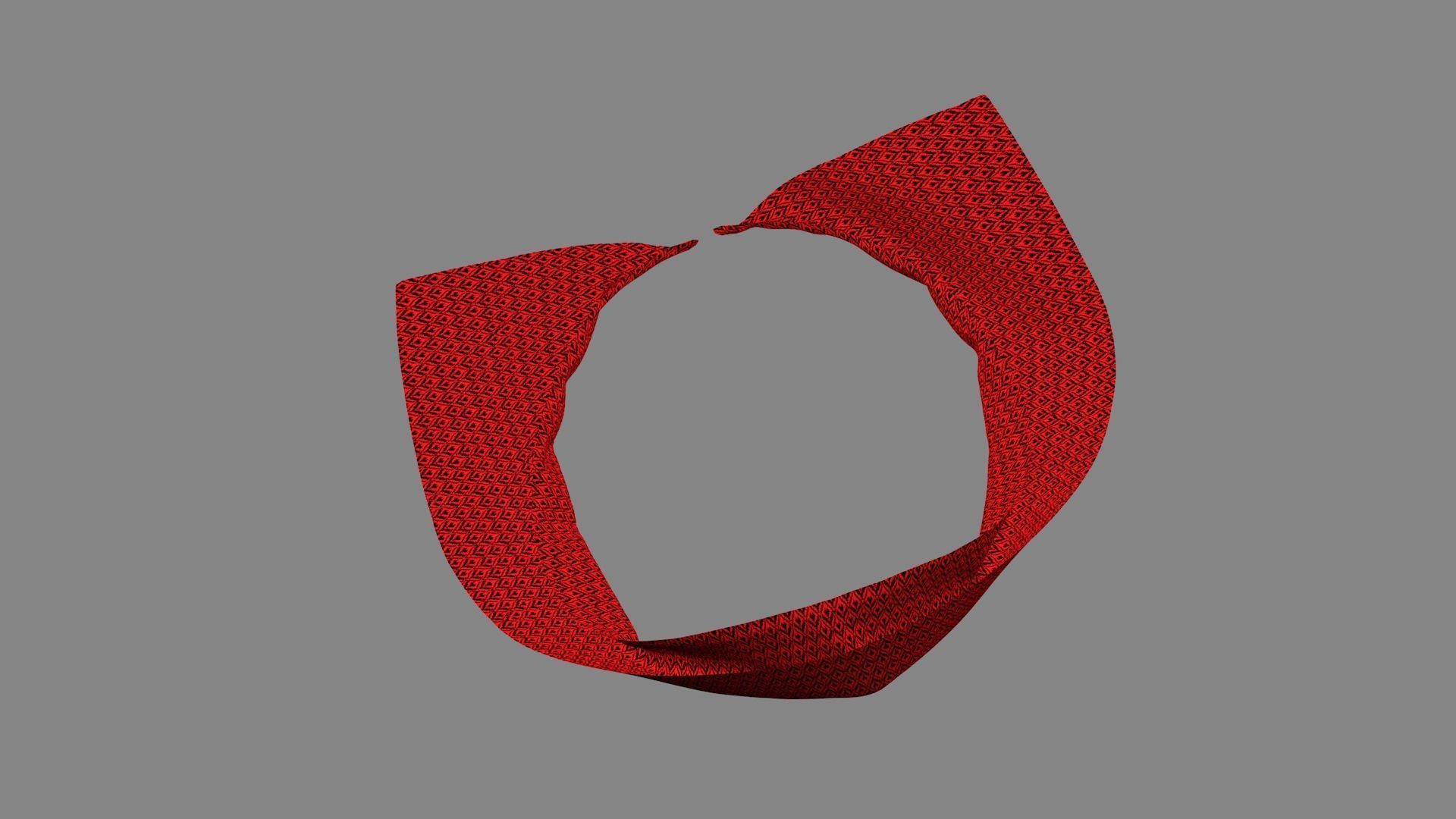 Dress collars scarves and necklaces decorated 3d models 3D model_2