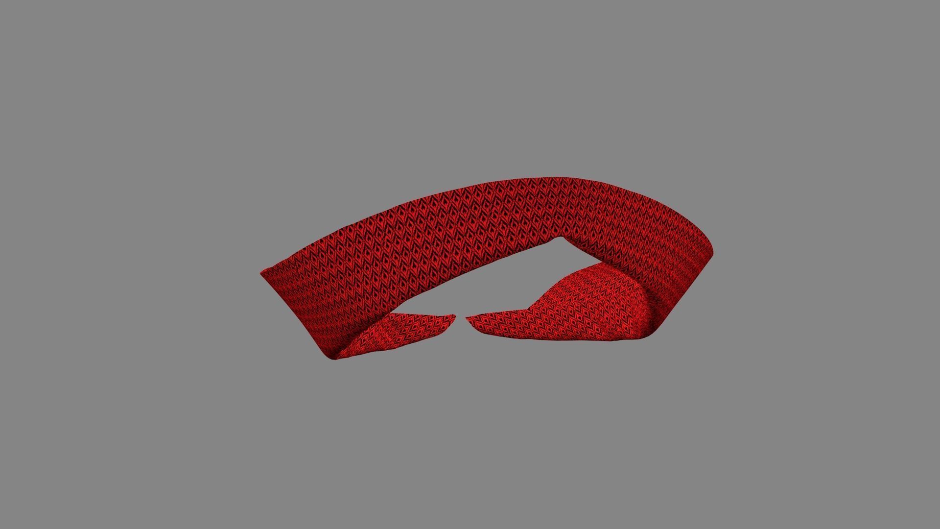 Dress collars scarves and necklaces decorated 3d models 3D model_3
