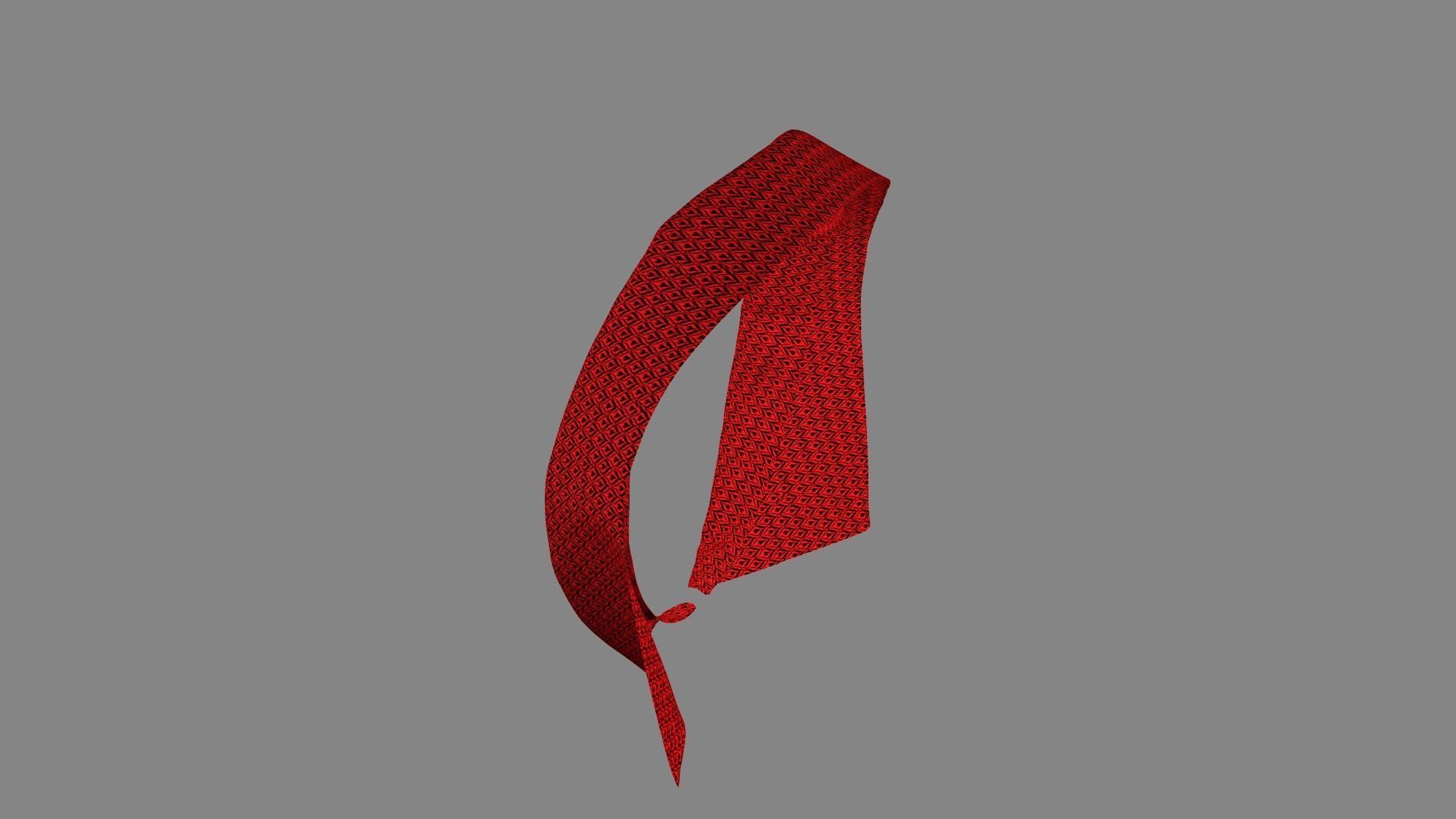 Dress collars scarves and necklaces decorated 3d models 3D model_6