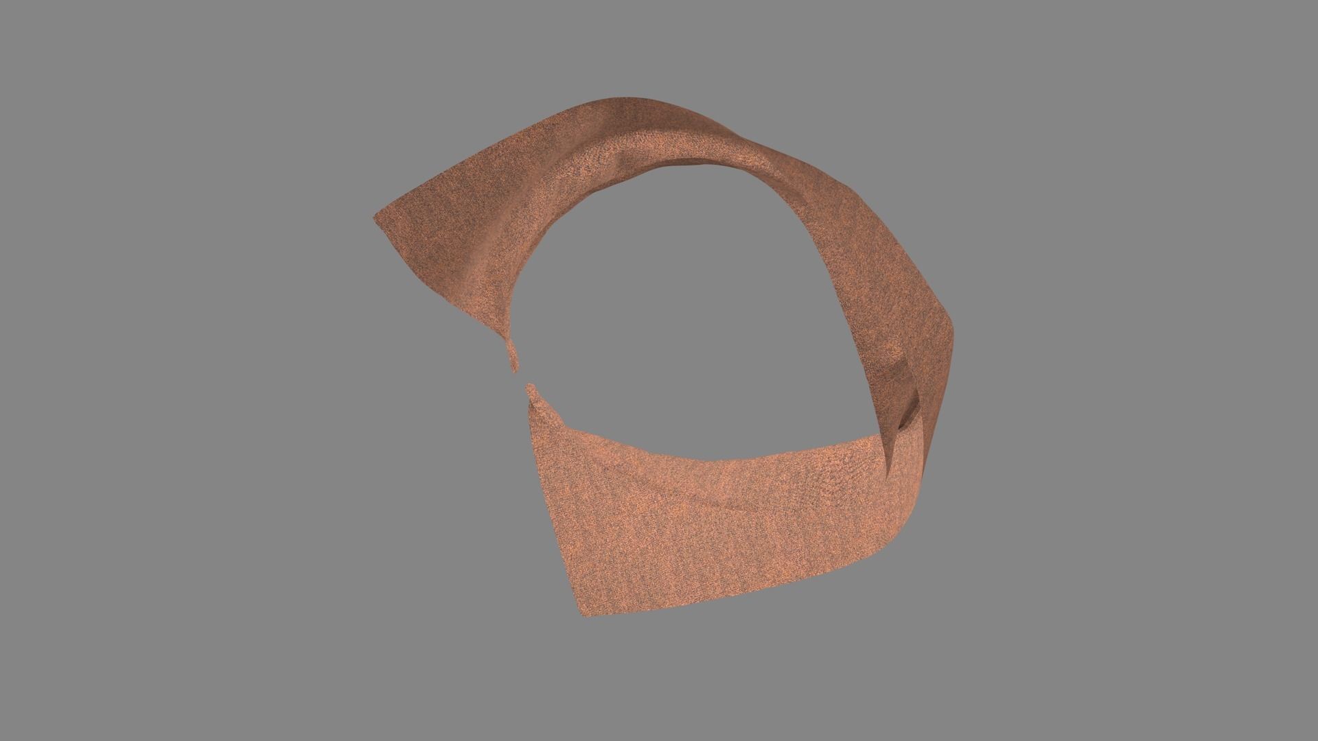 Dress collars scarves and necklaces decorated 3d models 3D model_3
