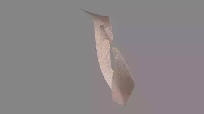 Dress collars scarves and necklaces decorated 3d models