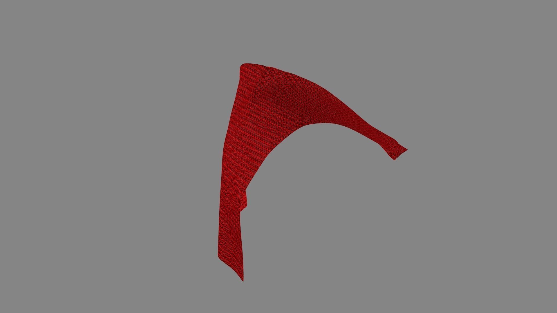 Dress collars scarves and necklaces decorated 3d models 3D model_3