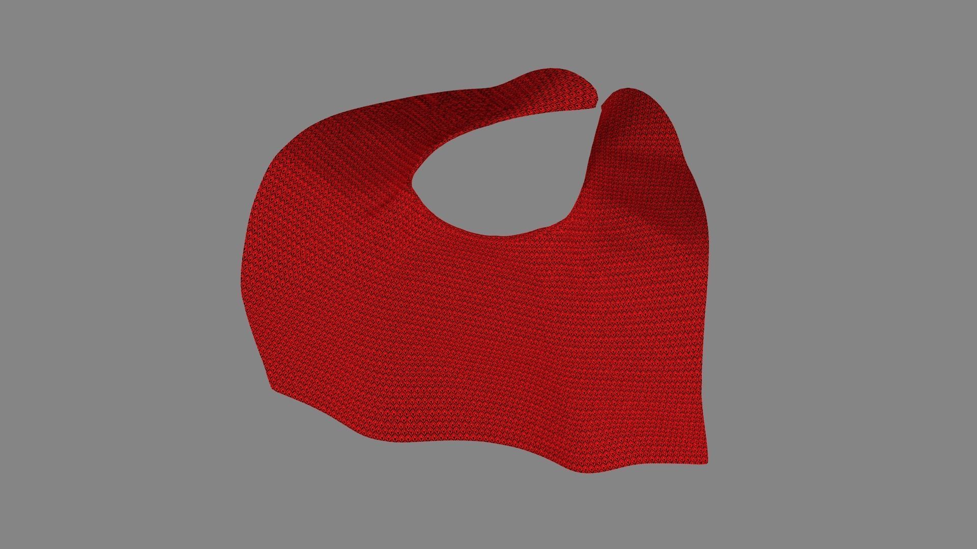 Dress collars scarves and necklaces decorated 3d models 3D model_6