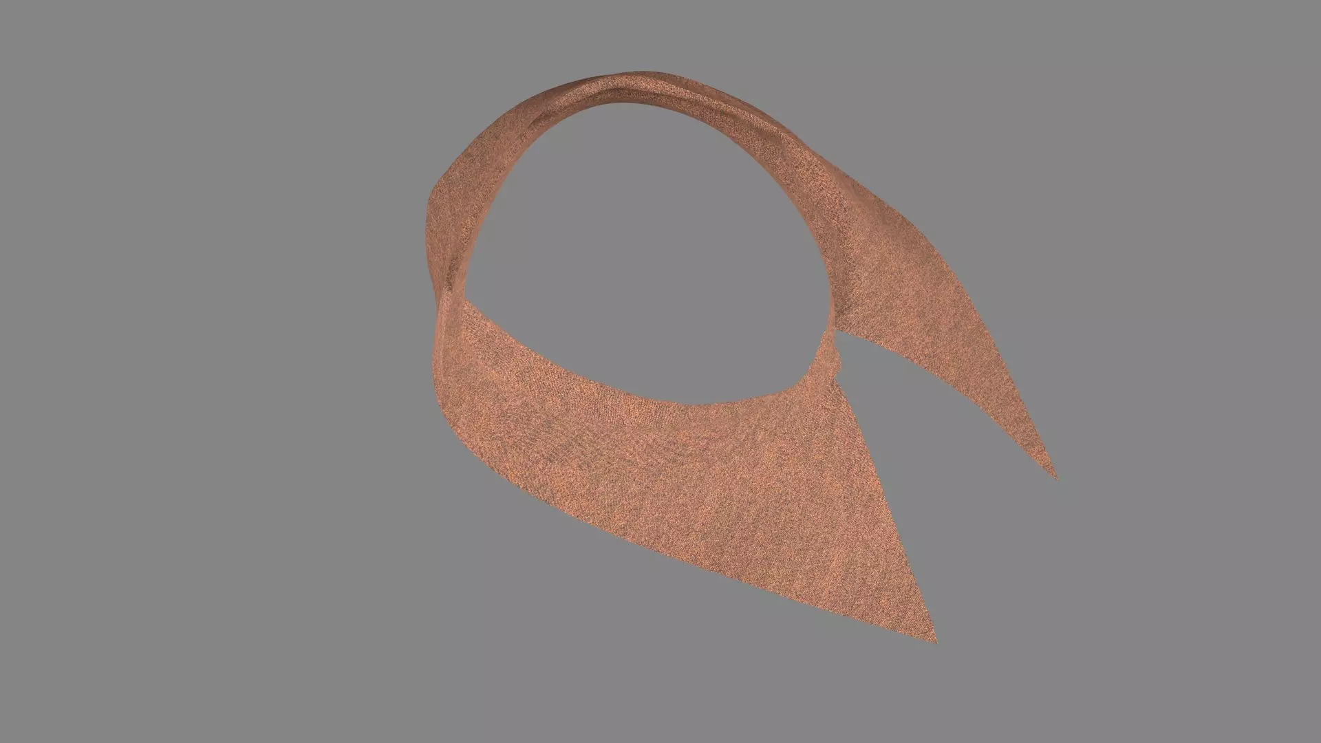 Dress collars scarves and necklaces decorated 3d models 3D model_0