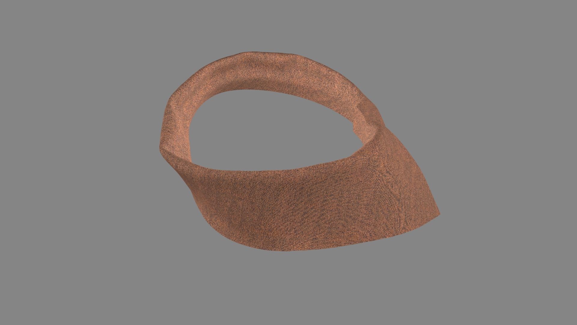 Dress collars scarves and necklaces decorated 3d models 3D model_2