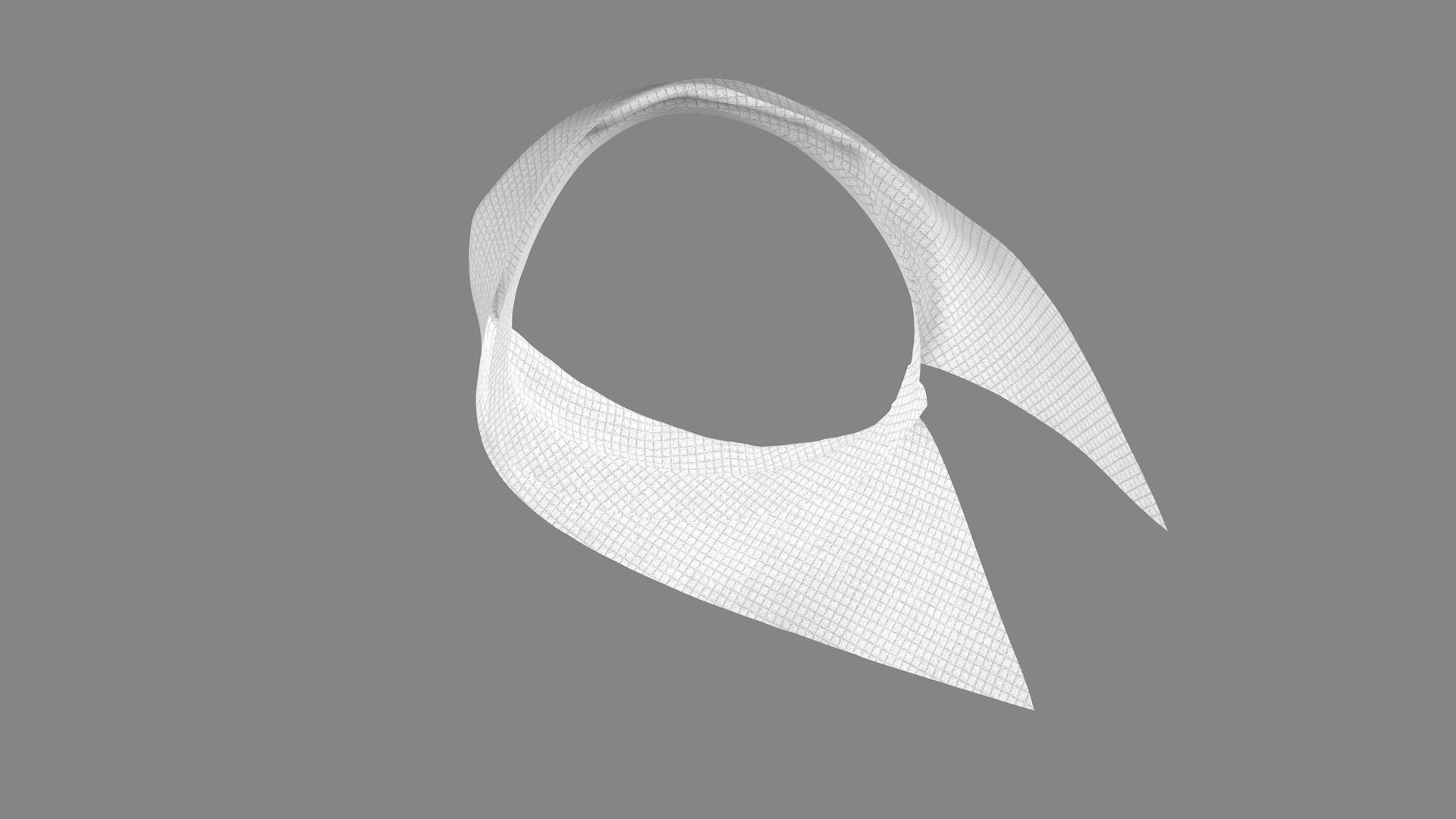 Dress collars scarves and necklaces decorated 3d models 3D model_6