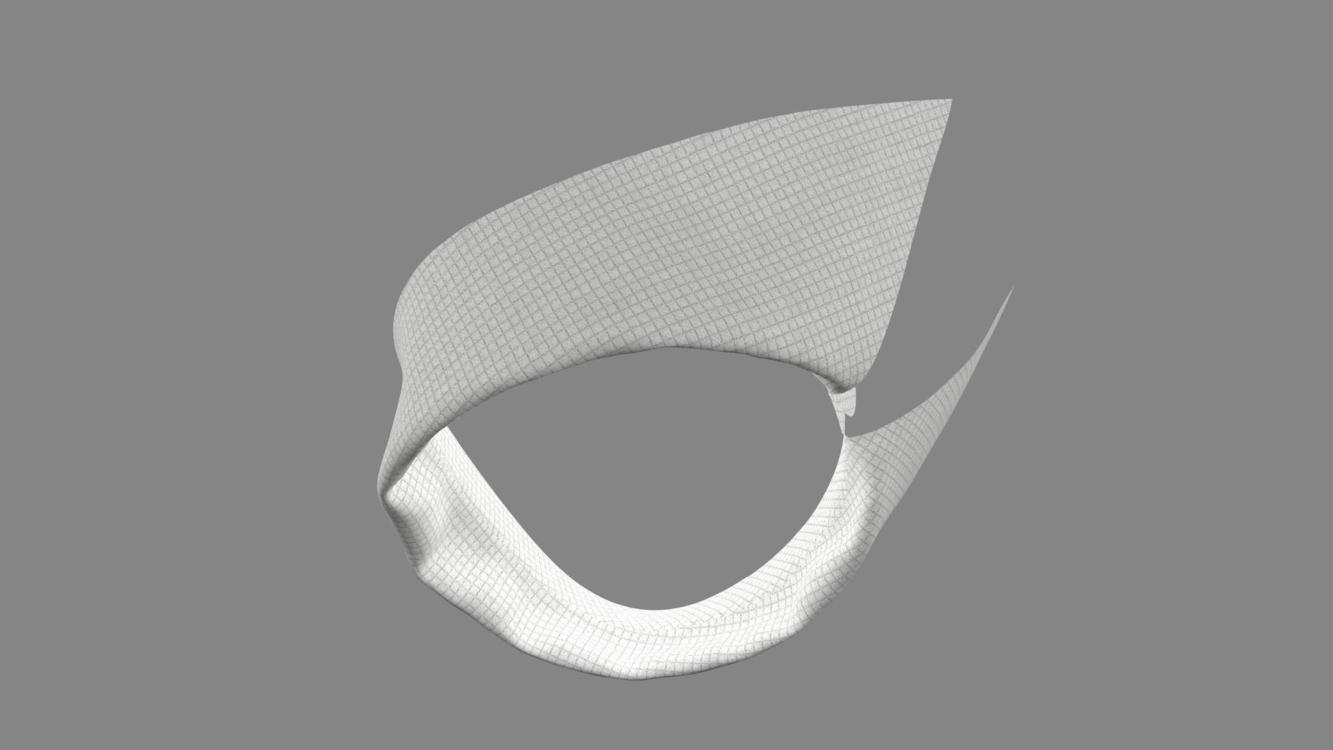 Dress collars scarves and necklaces decorated 3d models 3D model_5