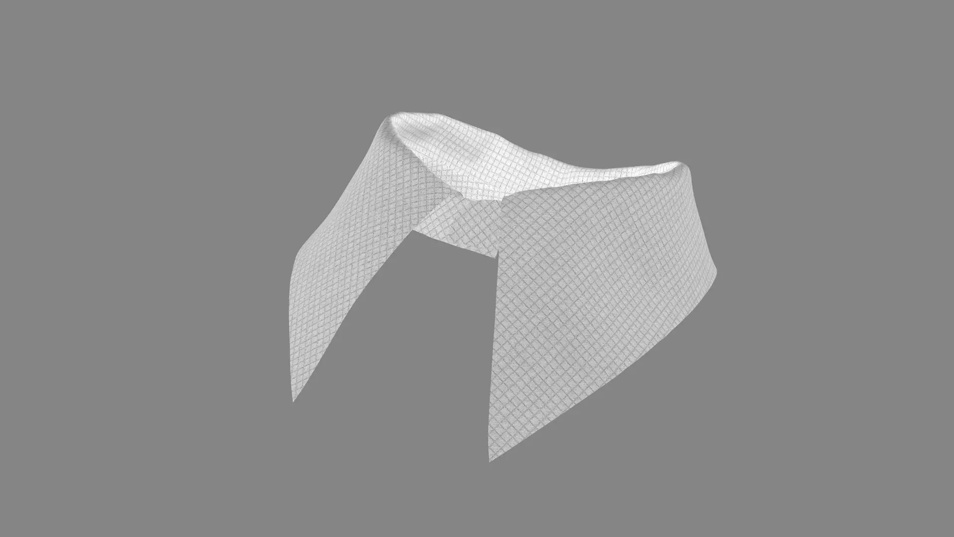 Dress collars scarves and necklaces decorated 3d models 3D model_0