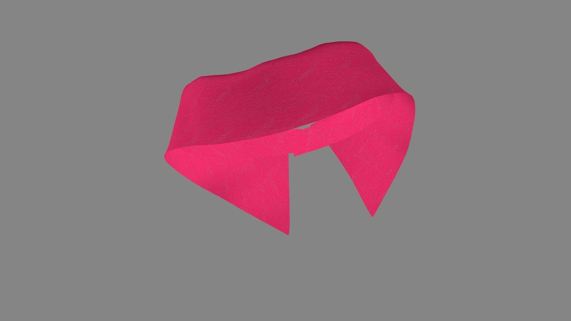 Dress collars scarves and necklaces decorated 3d models 3D model_5