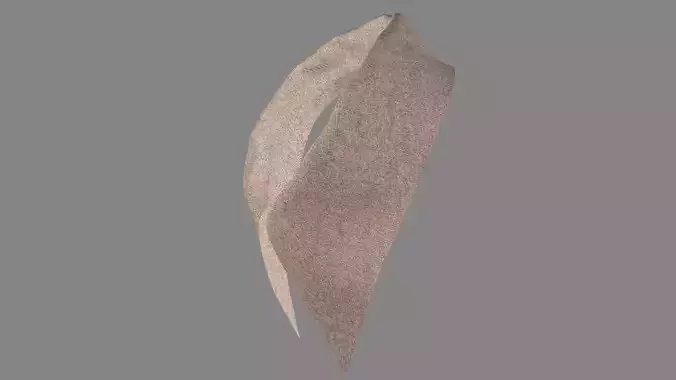 Dress collars scarves and necklaces decorated 3d models