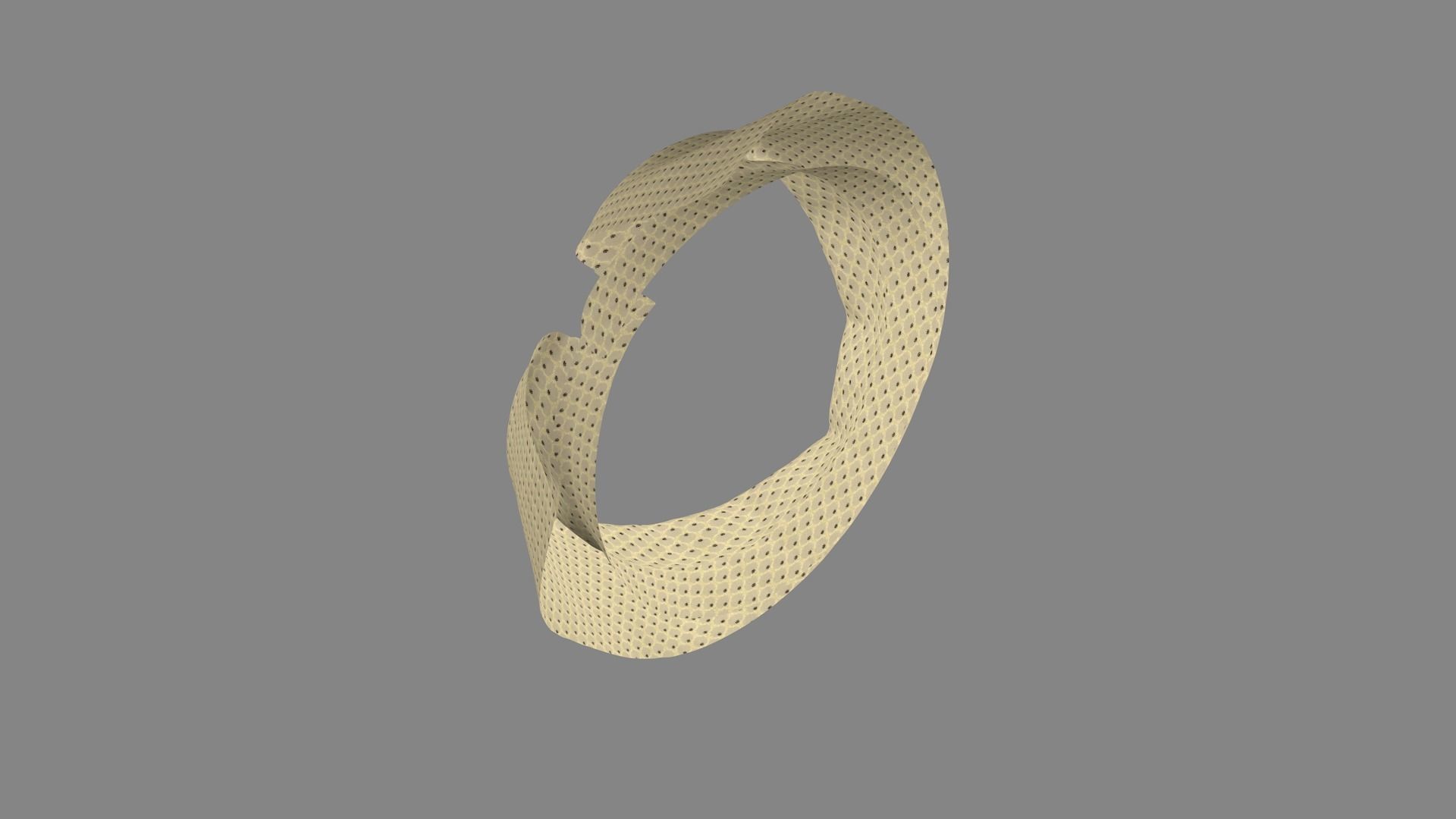 Dress collars scarves and necklaces decorated 3d models 3D model_5