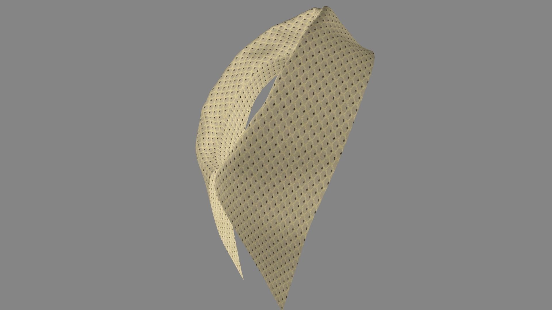 Dress collars scarves and necklaces decorated 3d models 3D model_6