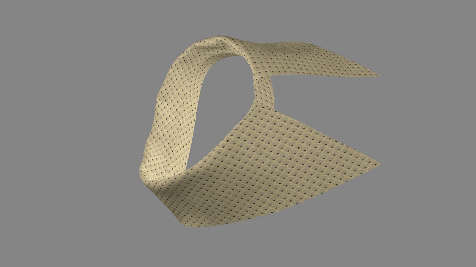 Dress collars scarves and necklaces decorated 3d models 3D model_4
