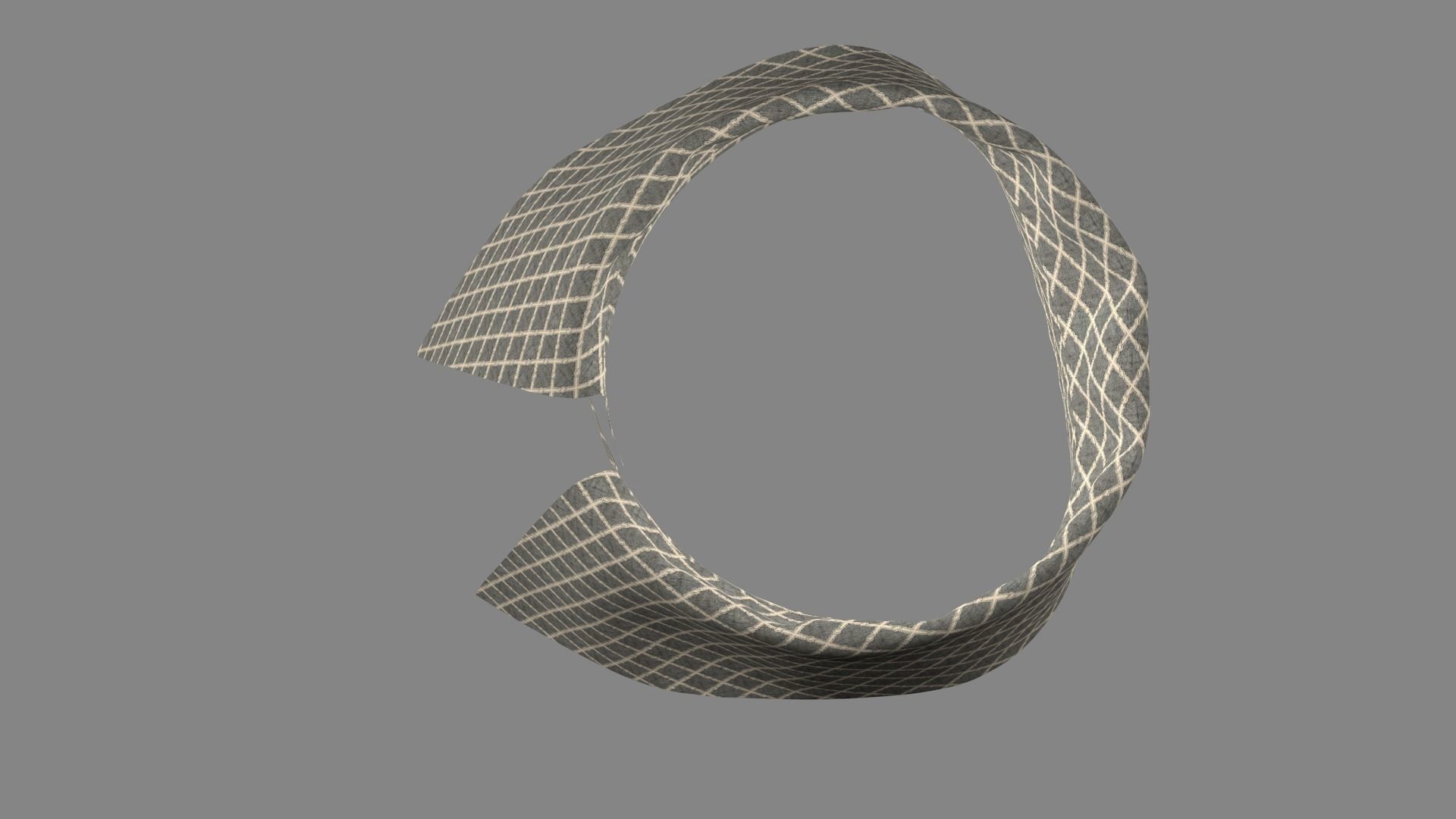 Dress collars scarves and necklaces decorated 3d models 3D model_6