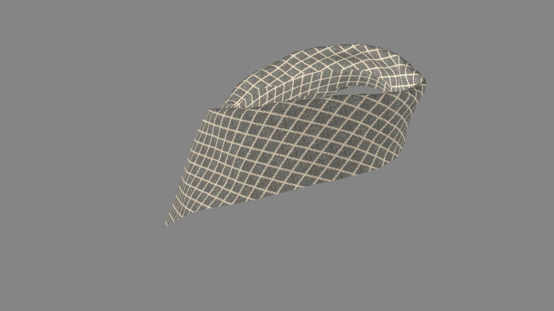 Dress collars scarves and necklaces decorated 3d models 3D model_3