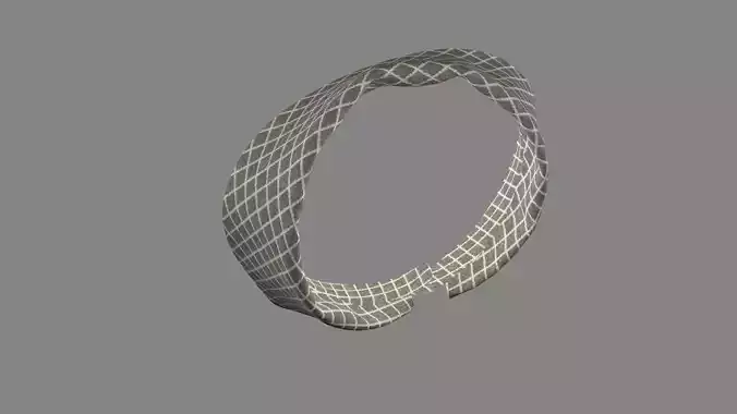 Dress collars scarves and necklaces decorated 3d models