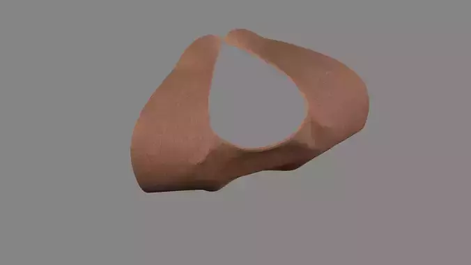 Dress collars scarves and necklaces decorated 3d models