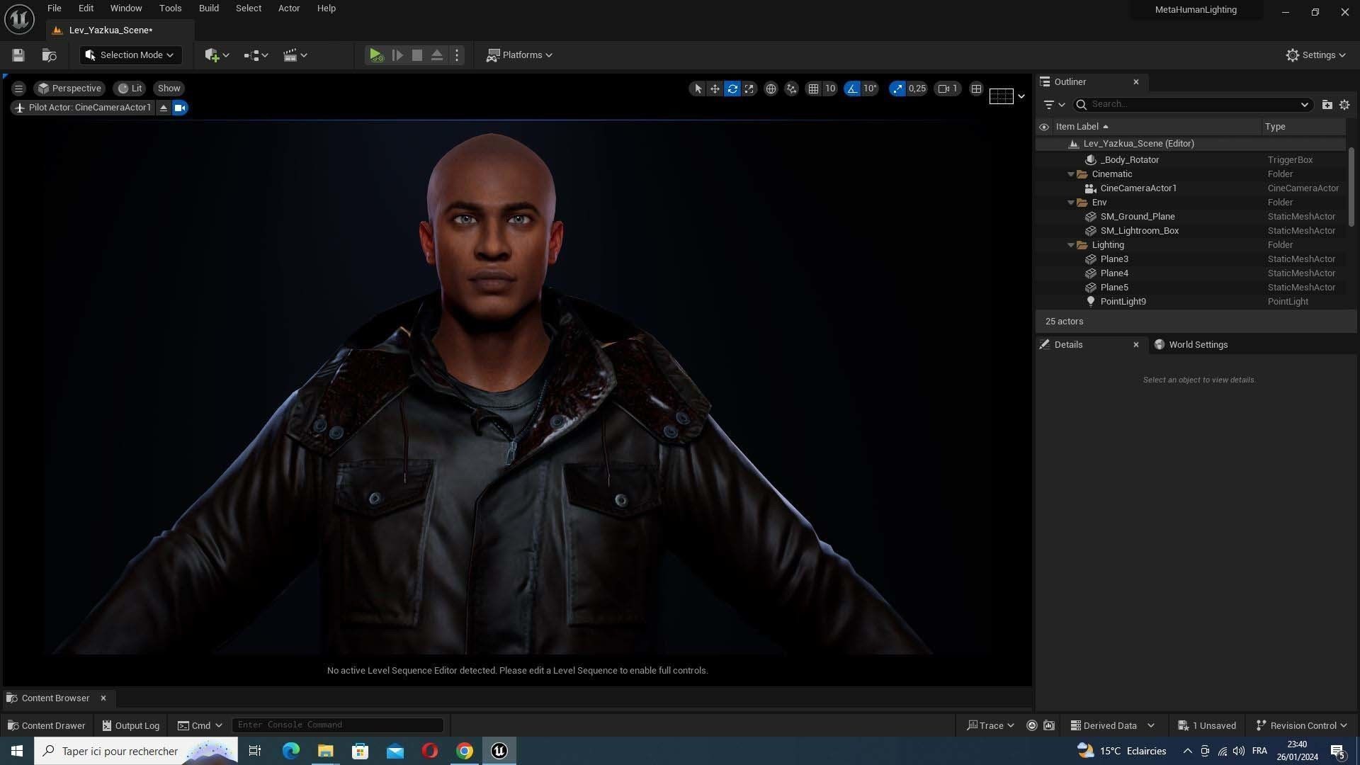 Realistic Father Marcus  Low-poly 3D model_46