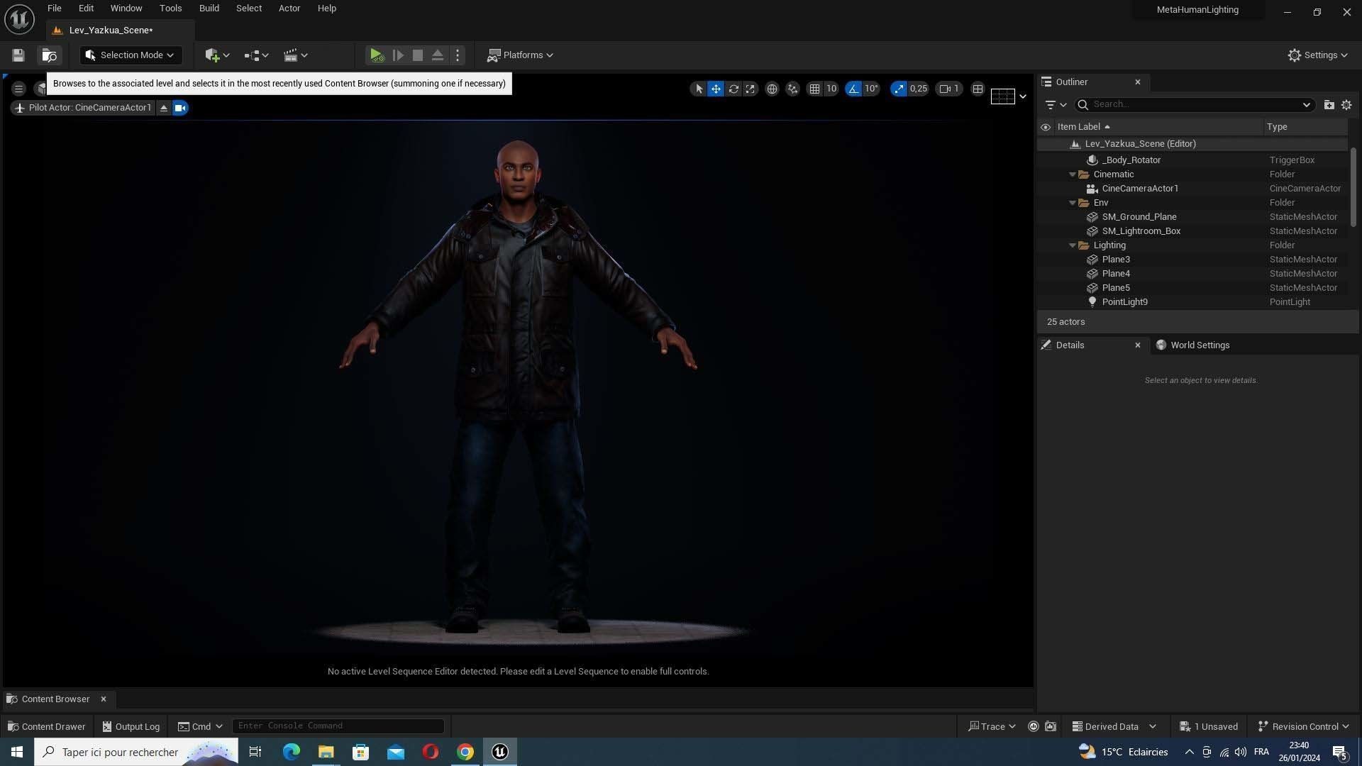 Realistic Father Marcus  Low-poly 3D model_44