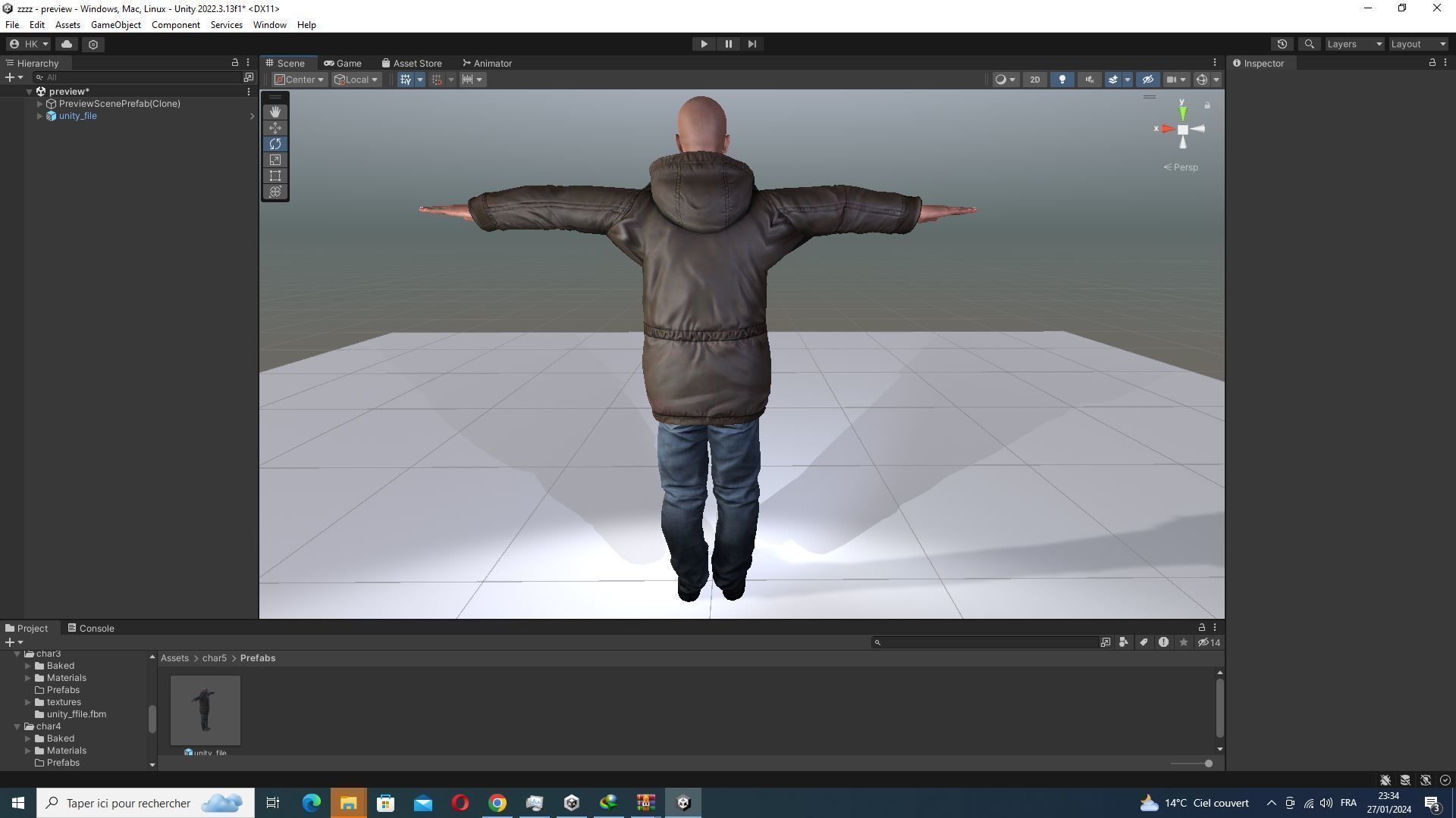 Realistic Father Marcus  Low-poly 3D model_50