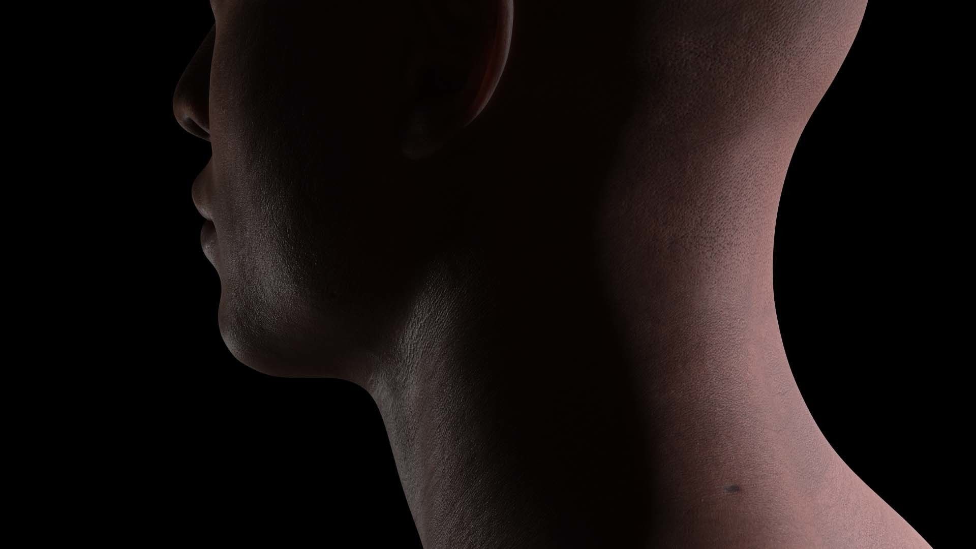 Realistic Father Marcus  Low-poly 3D model_25