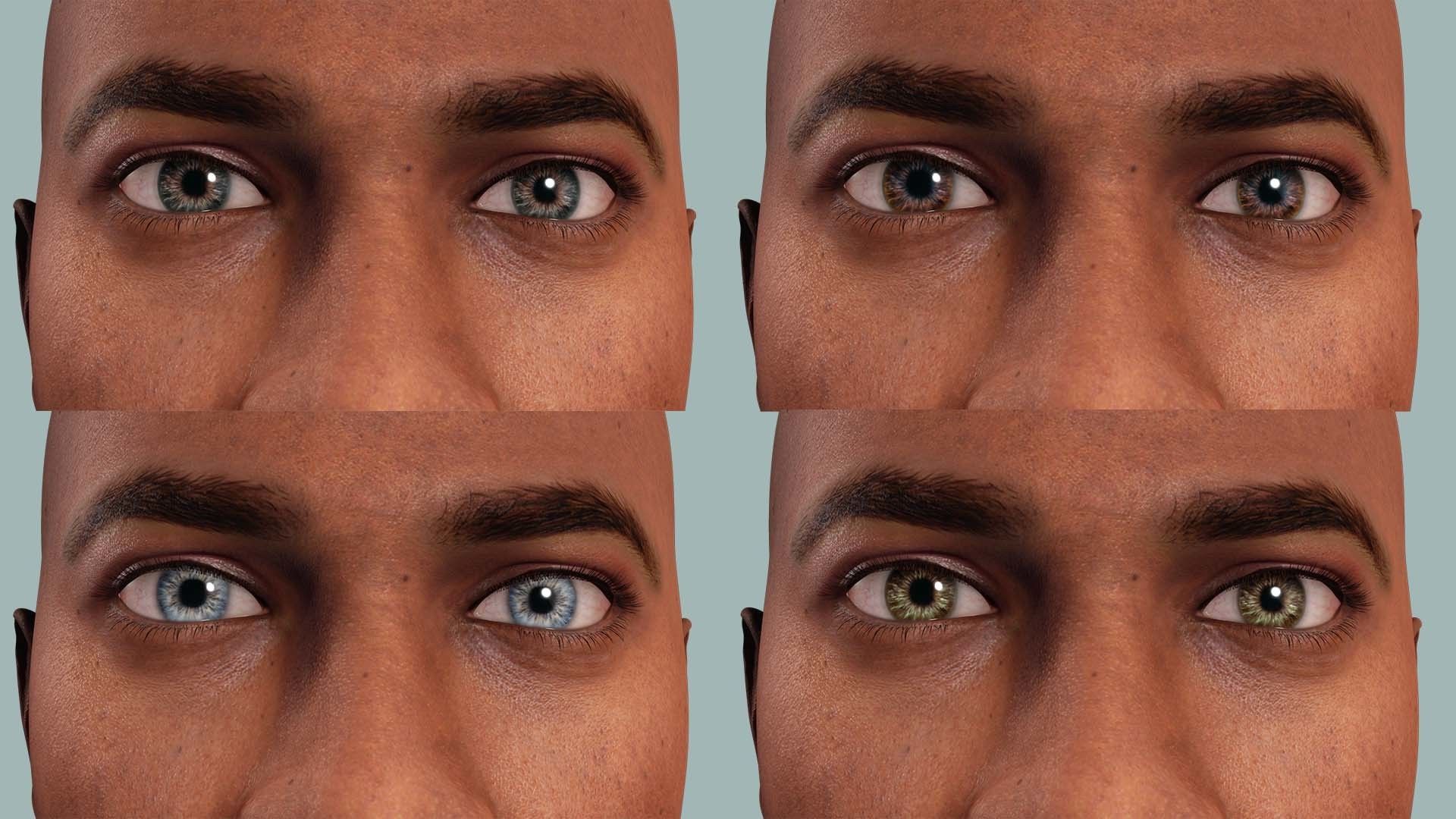 Realistic Father Marcus  Low-poly 3D model_9