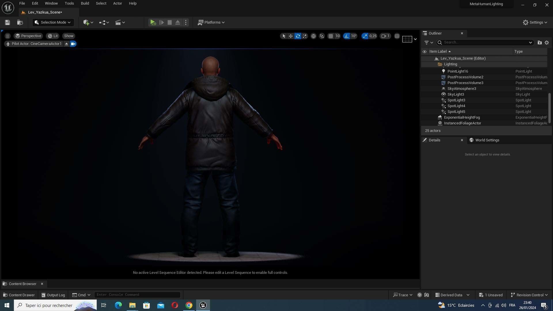Realistic Father Marcus  Low-poly 3D model_45